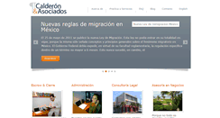 Desktop Screenshot of chfabogados.com.mx